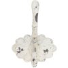 Clayre & Eef Gancio SIMPLY - 10x10x13 cm bianco shabby