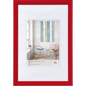 Walther cornice in plastica Trendstyle 10x15 cm rosso