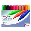 Set di 36 penne a punta colorata in fibra da 0,6 mm