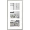 Walther Cornice da galleria in plastica GALERIA 3 foto 13x18 cm argento