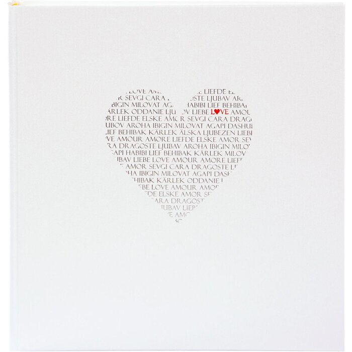 Goldbuch Album di matrimonio Love 29,5x31 cm 60 pagine bianche