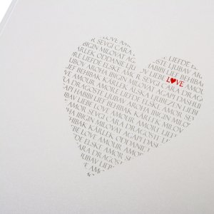Goldbuch Album di matrimonio Love 29,5x31 cm 60 pagine bianche