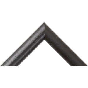 Cornice in legno H004 nero vetro normale 50x50 cm