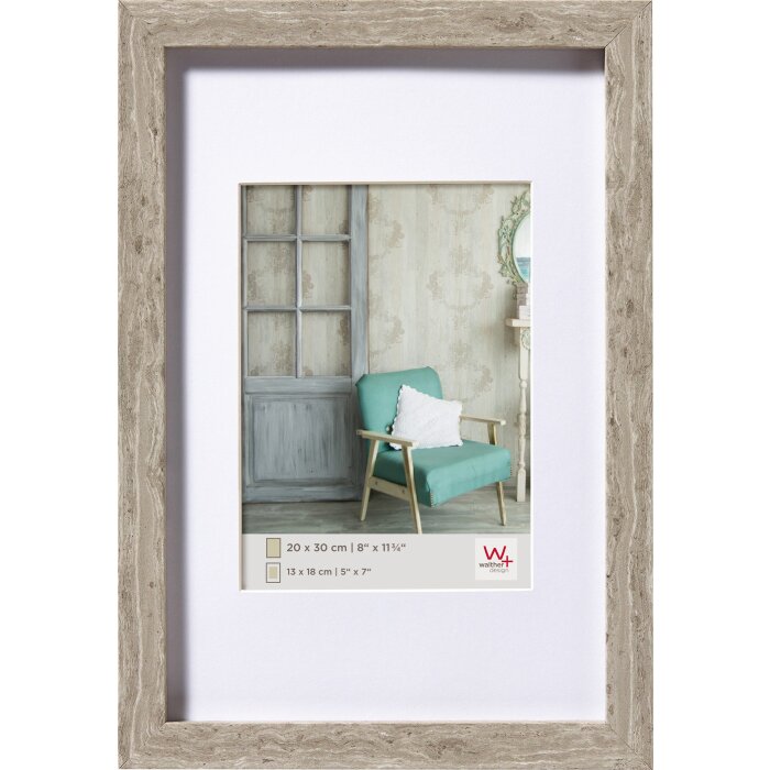 Cornice di legno Stockholm grey 10x15 cm