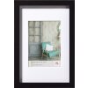 Cornice in legno Stockholm nero 30x45 cm