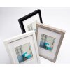 Walther Cornice in legno Stockholm white 30x30 cm con Passepartout 18x18 cm