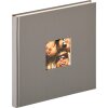 Walther Design Album fotografico Fun 26x25 cm grigio 40 pagine bianche