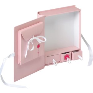 Walther Baby Box Baby Animal rosa 27x24,5x7 cm