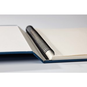 Walther Libro degli ospiti a spirale Fun nero 26x25 cm 50 pagine bianche