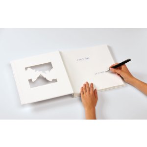 Walther Album di matrimonio Farfalla 28x30,5 cm 50 pagine bianche
