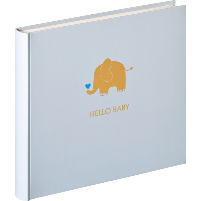 Album per bambini Baby Animal blu 28x25 cm