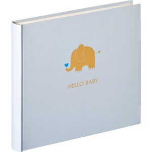 Album per bambini Baby Animal blu 28x25 cm