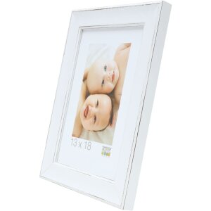 Cornice in legno S45YF 18x24 cm bianco