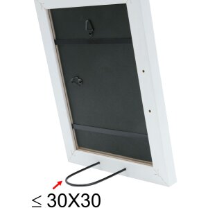 Cornice in legno S45YF 18x24 cm bianco