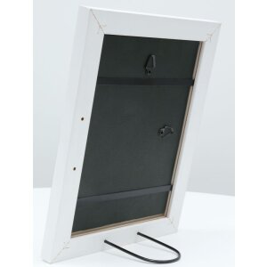 Cornice in legno S45YF 30x30 cm bianco