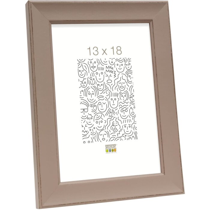 Cornice di legno S45YF 20x25 cm beige