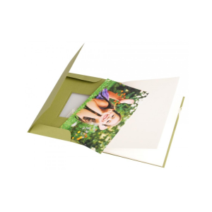 HNFD Album tascabile Mandia bianco a coste 12 foto 10x15 cm