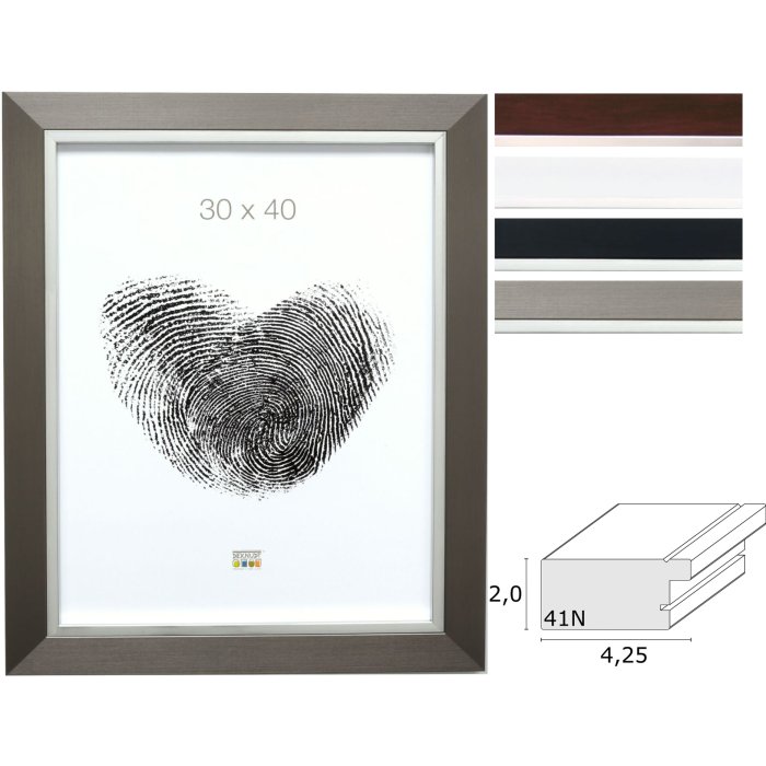 Cornice in plastica S41N Deknudt 10x15 cm - 60x80 cm