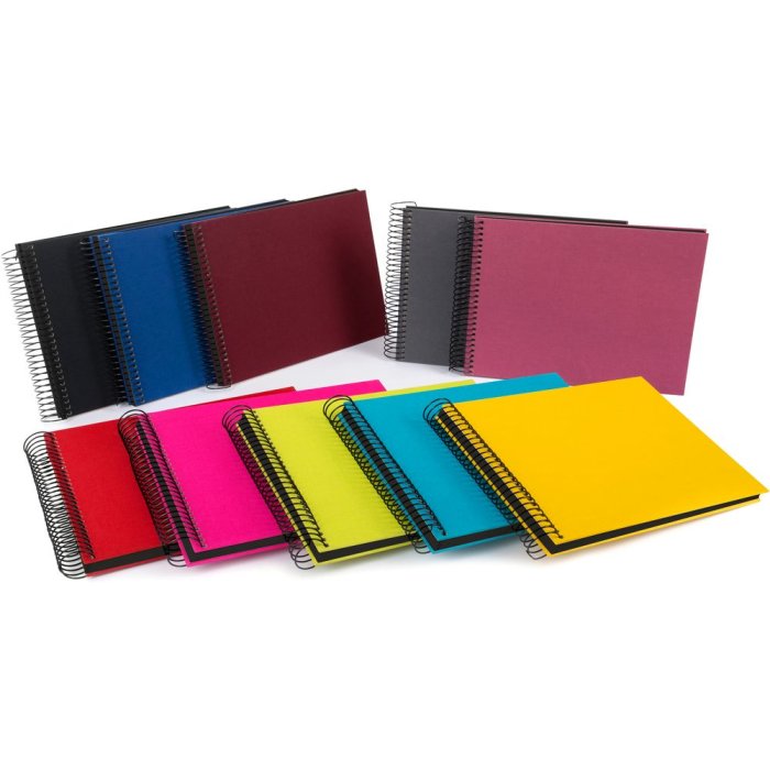 Album a spirale Goldbuch Azione assortita 23x17 cm 40 pagine nere