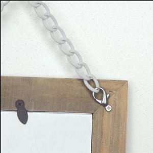 Cornice di legno Rivoli 10x15 cm bianco