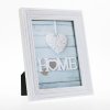 Cornice in legno Vintage 50x70 cm bianco