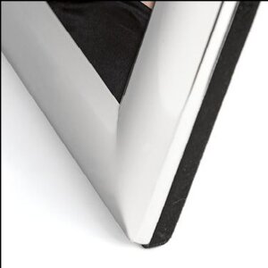 Cornice in metallo 22S10 argentato 13x18 cm