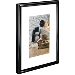 Cornice di plastica Sevilla, nera, 60 x 80 cm