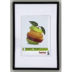 Hama Cornice in plastica Sevilla 70x100 cm nero