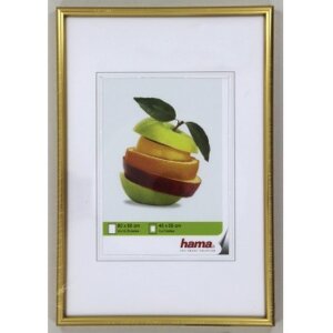 Cornice in plastica decoro Siviglia, oro opaco, 60 x 80 cm
