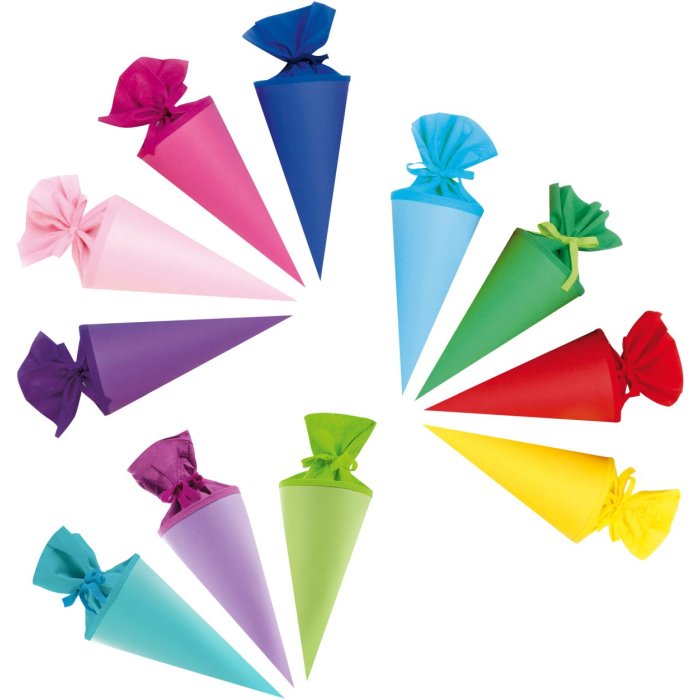 Sacchetto scuola Craft 15 cm assortito