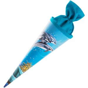 Cono scuola 35 cm delfini - 93 051 Goldbuch