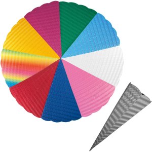 Goldbuch Craft School Bag Cartone ondulato a colori 3D...