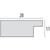 Cornice per quadri Garda da 10x15 cm a 30x45 cm