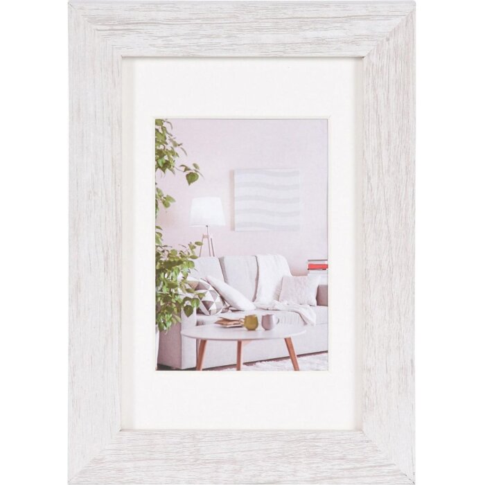 Cornice moderna 10x15 cm bianco