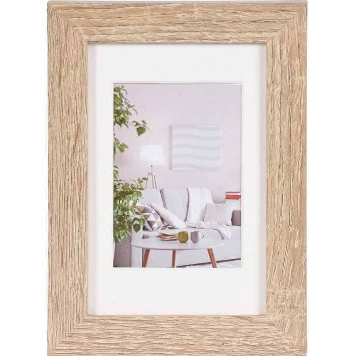 Cornice moderna 10x15 cm marrone medio