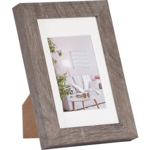 Cornice moderna 10x15 cm grigio scuro