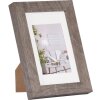 Cornice moderna 10x15 cm grigio scuro