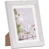 Henzo Cornice moderna 13x18 cm bianca con passe-partout 9x13 cm