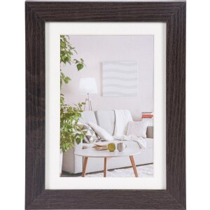 Cornice moderna 13x18 cm marrone scuro