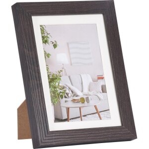 Cornice moderna 13x18 cm marrone scuro