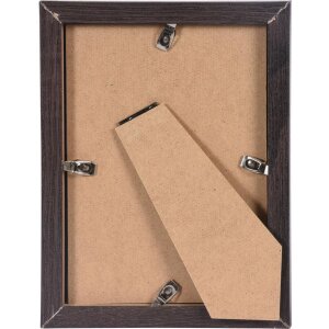 Cornice moderna 13x18 cm marrone scuro