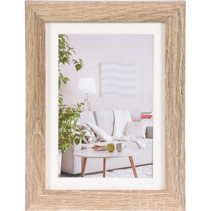 Cornice moderna 13x18 cm marrone medio