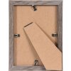 Henzo Cornice moderna 13x18 cm grigio scuro con passepartout 9x13 cm