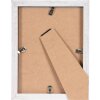 Henzo Cornice moderna 15x20 cm bianca con passepartout 10x15 cm