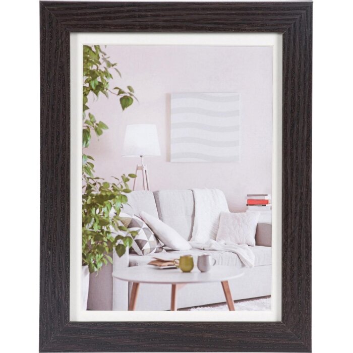 Cornice moderna 15x20 cm marrone scuro
