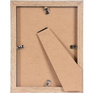 Cornice Henzo Moderna marrone medio 15x20 cm con passe-partout 10x15 cm