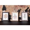 Cornice Henzo Moderna marrone medio 15x20 cm con passe-partout 10x15 cm
