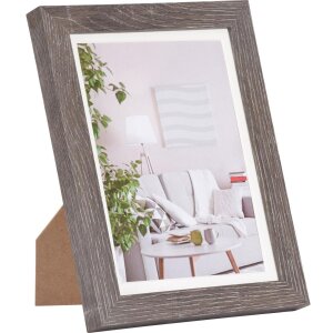 Cornice moderna 15x20 cm grigio scuro