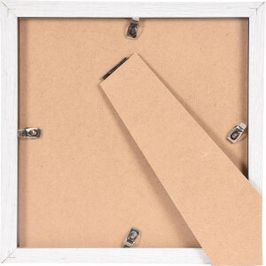 Cornice moderna 20x20 cm bianco