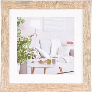 Cornice moderna 20x20 cm marrone medio